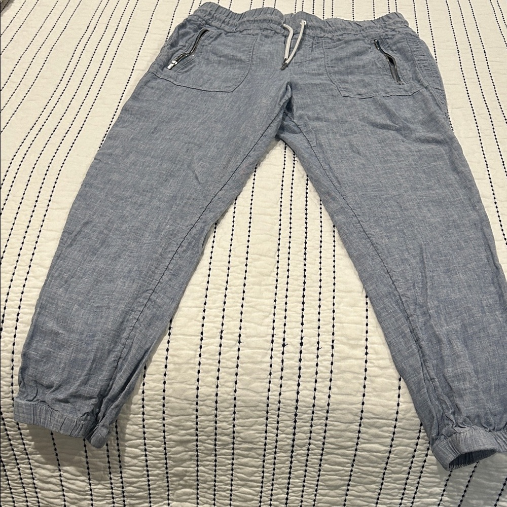 Athleta Linen Retreat Joggers